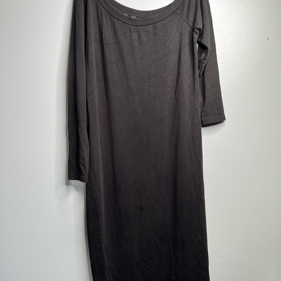 Eloquii Black One Shoulder Long Sleeve Knit Bodycon Midi Dress Plus Size… - Picture 6 of 9